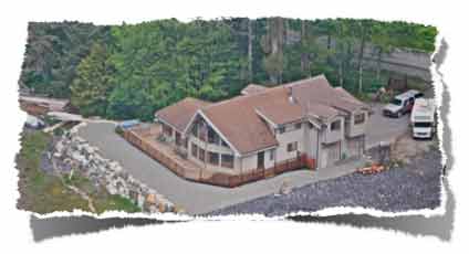Aerial View of Dreamcatcher B&B